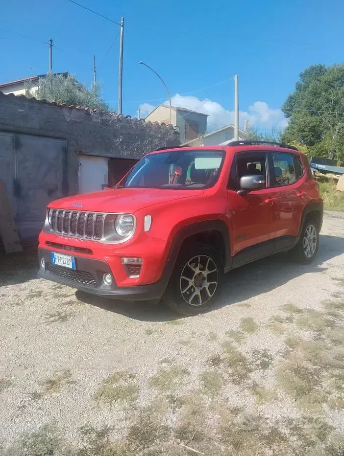 Usata Jeep Renegade Limited 140 CV (102 kW) 2019 Rosso SUV