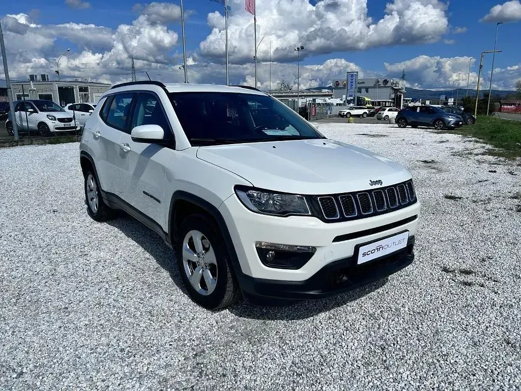 Usata Jeep Compass Longitude 120 CV (88 kW) 2018 Bianco SUV