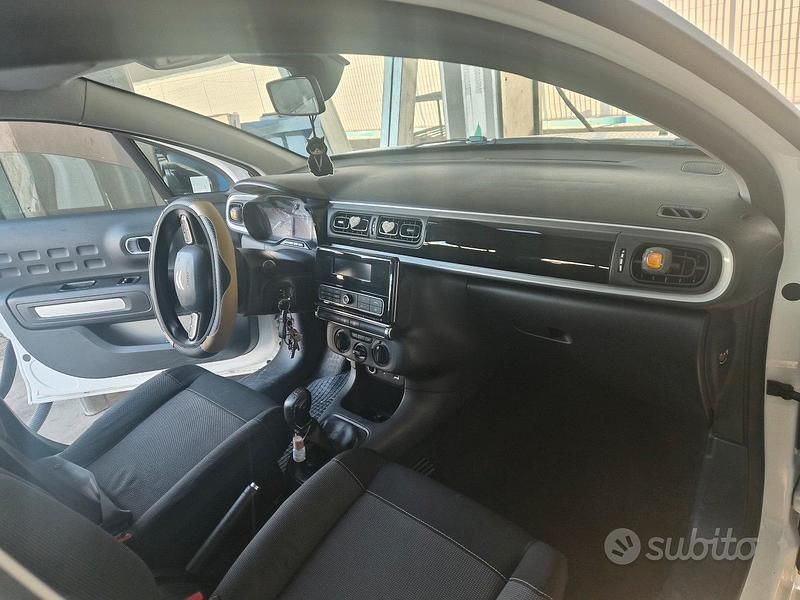 Usata Citroën C3 102 CV (75 kW) 2017 Bianco Berlina