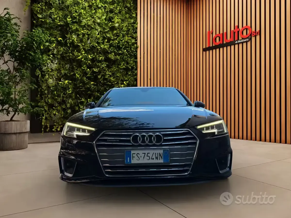 Usata Audi A4 S-Line 190 CV (139 kW) 2018 Nero Station wagon
