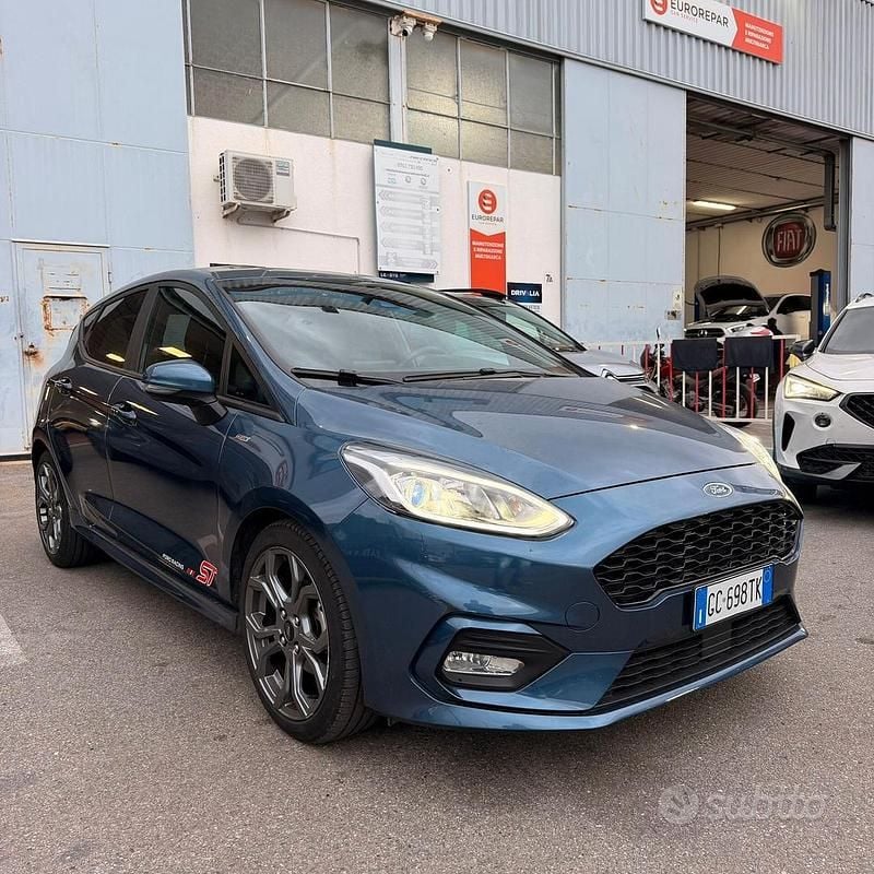 Usata Ford Fiesta ST-Line 95 CV (69 kW) 2020 Blu Utilitaria