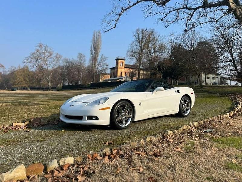 Bianco Usata 2008 Chevrolet Corvette C6 Cabrio | 49.000 € - Immagine 1/4