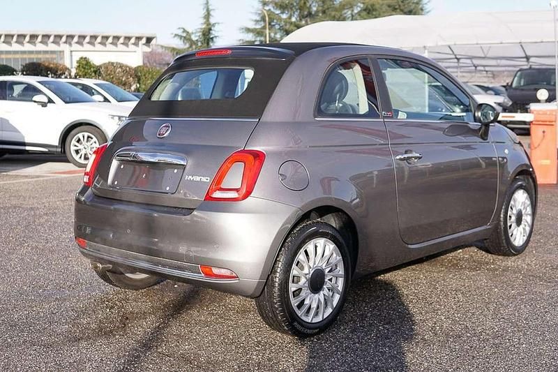 Usata Fiat 500C Dolcevita 69 CV (50 kW) 2021 Grigio pompei Cabrio