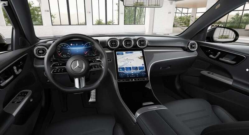 Nuova Mercedes C220 Advanced Plus 200 CV (147 kW) 2025 Nero ossidiana Berlina