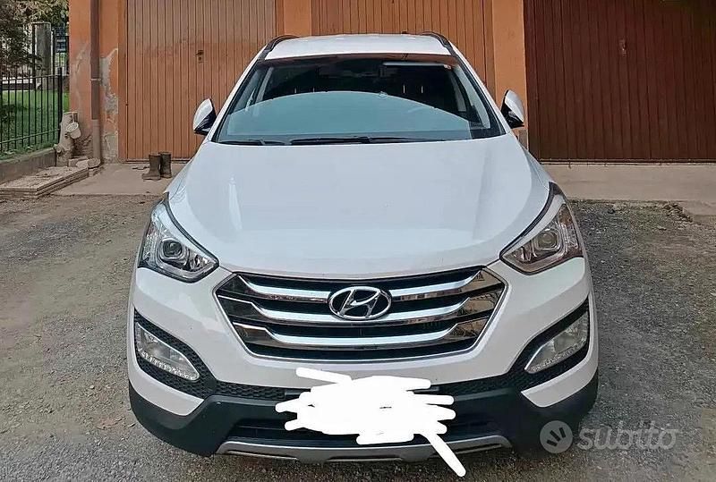 Usata Hyundai Santa Fe 150 CV (110 kW) 2014 Bianco SUV