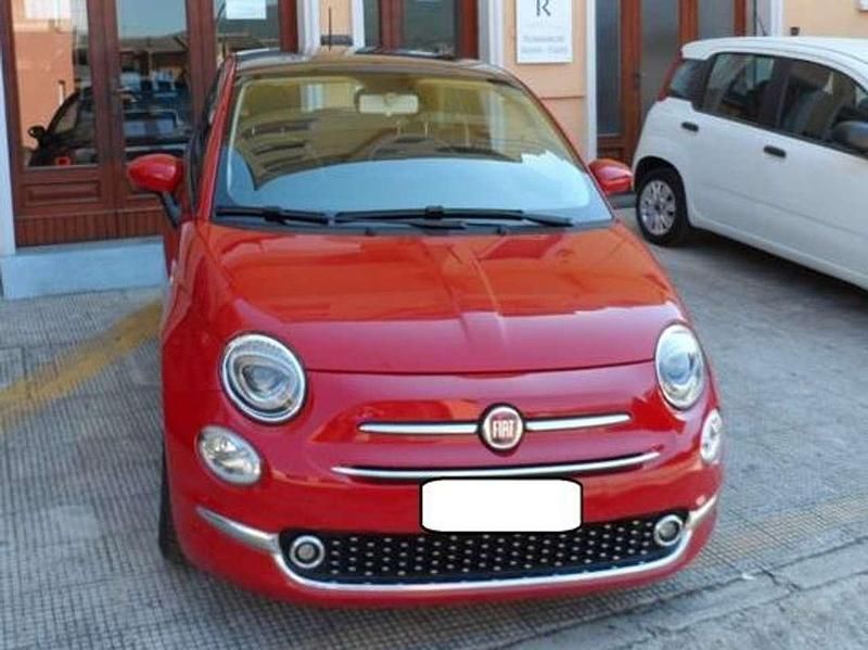 Rosso Usata 2020 Fiat 500 Lounge Due volumi | 11.999 € (Buon prezzo) - Immagine 1/4