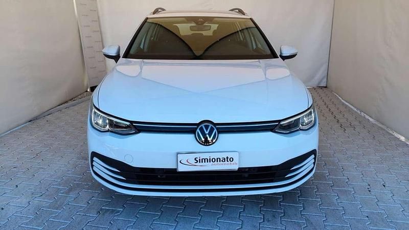 Usata VW Golf VIII Life 110 CV (80 kW) 2023 Bianco Station wagon