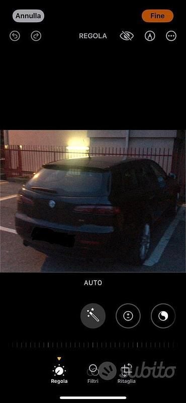 Usata Alfa Romeo 159 200 CV (147 kW) 2007 Nero Station wagon