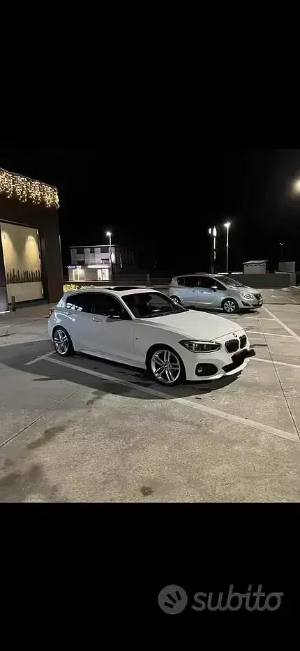 Usata BMW 118 M Sport 150 CV (110 kW) 2017 Bianco Berlina
