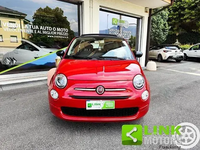 Usata Fiat 500C Red 69 CV (50 kW) 2023 Rosso Cabrio