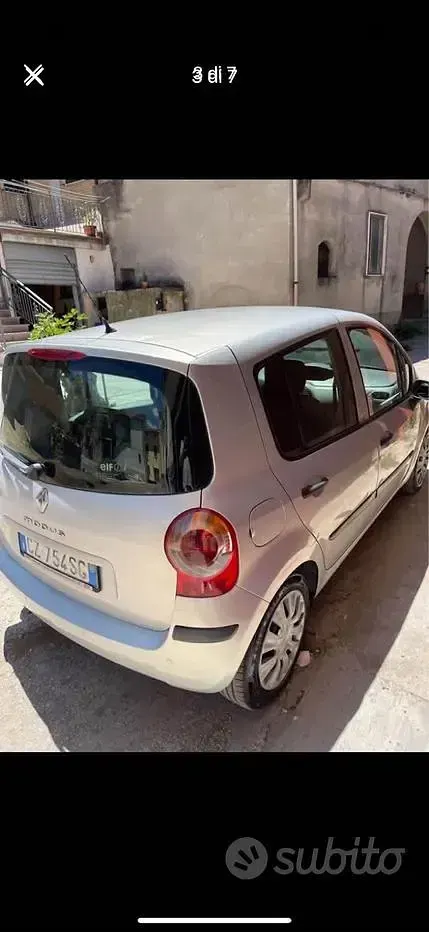 Usata Renault Modus 70 CV (51 kW) 2006 Grigio Monovolume