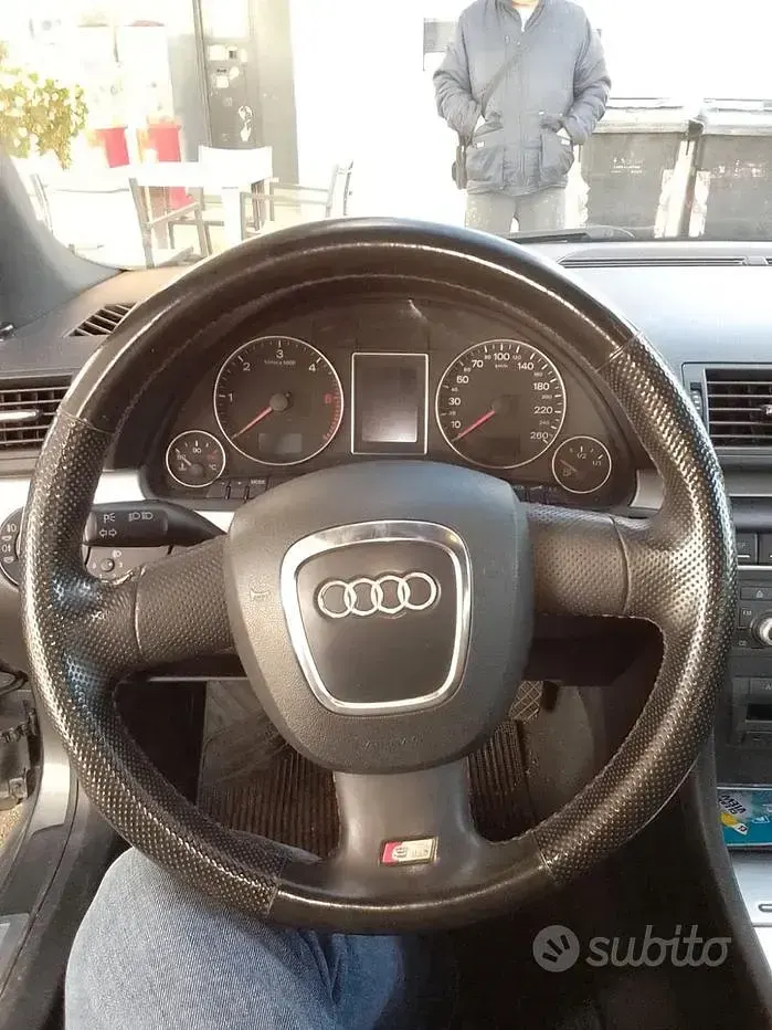 Usata Audi A4 S-Line 140 CV (102 kW) 2007 Nero Berlina