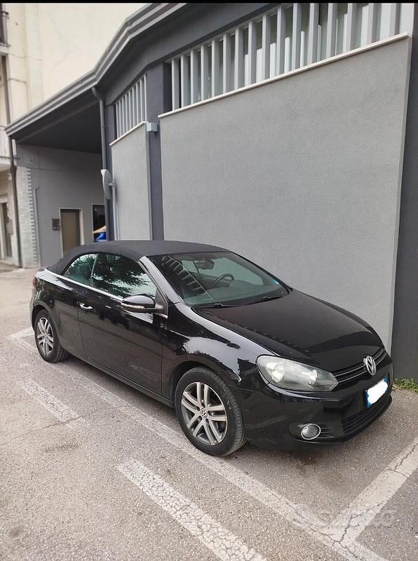 Usata VW Golf Cabriolet 2014 Nero Cabrio