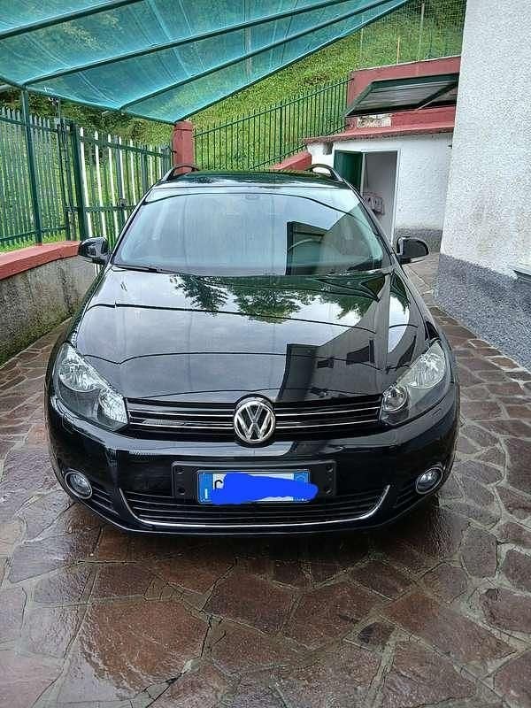 Usata VW Golf Trendline 105 CV (77 kW) 2011 Nero Station wagon