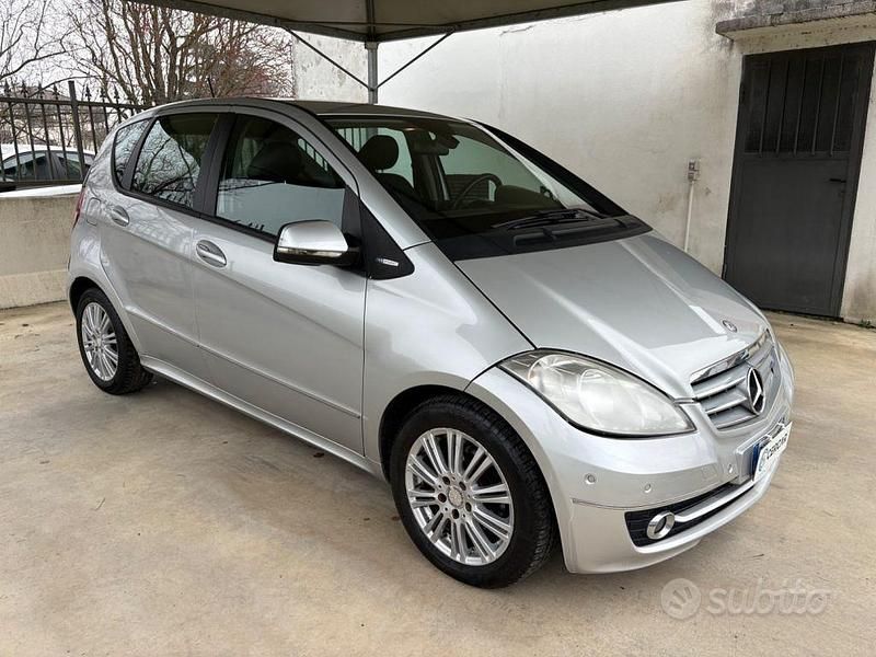 Usata Mercedes A160 Elegance 95 CV (69 kW) 2009 Grigio Berlina
