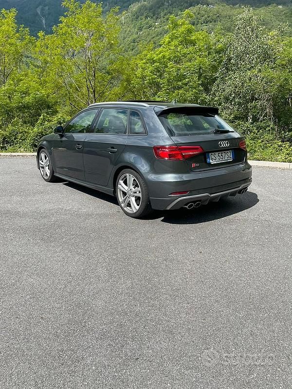 Usata Audi S3 Ambiente 310 CV (228 kW) 2017 Grigio Berlina