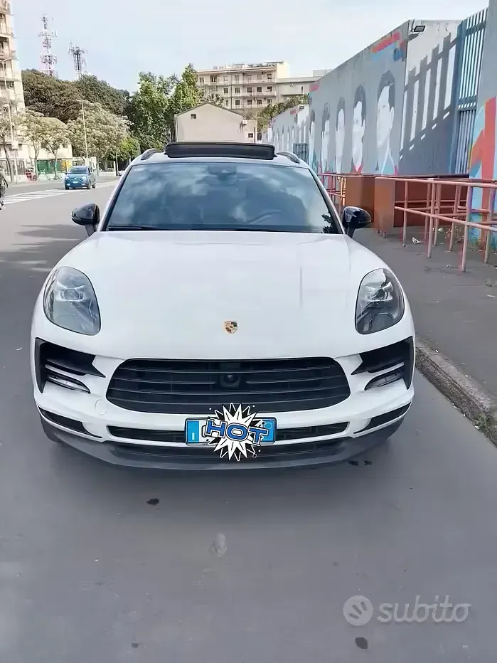 Usata Porsche Macan 245 CV (180 kW) 2019 Bianco SUV