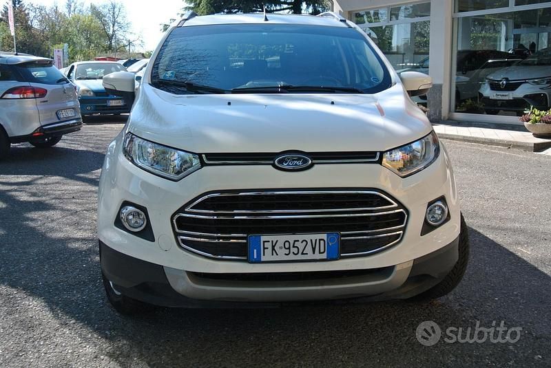 Usado Ford Ecosport Titanium 95 HP (69 kW) 2017 Branco SUV
