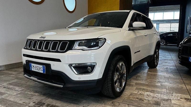Usata Jeep Compass Limited 140 CV (102 kW) 2018 Bianco SUV