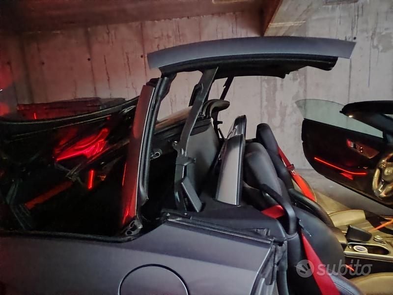 Usata Mercedes SLK200 184 CV (135 kW) 2012 Grigio Cabrio