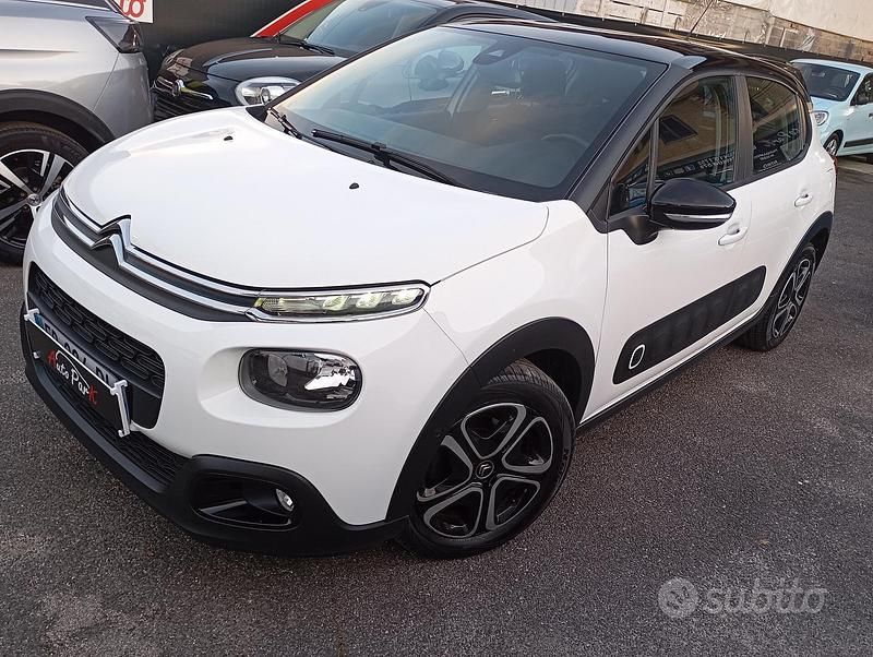 Usata Citroën C3 PureTech 110 CV (80 kW) 2020 Bianco Utilitaria