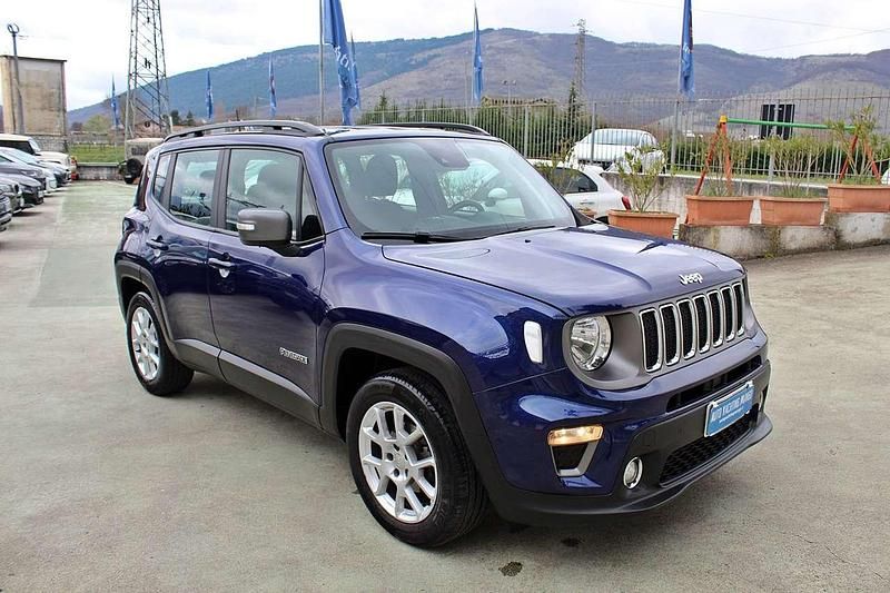 Usata Jeep Renegade Limited 121 CV (88 kW) 2020 Blu SUV