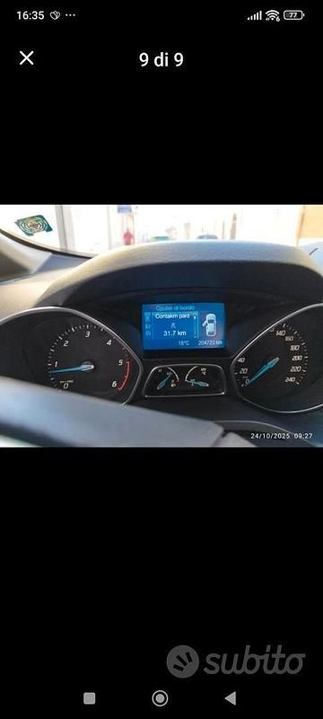 Usata Ford C-MAX Titanium 116 CV (85 kW) 2012 Blu Monovolume