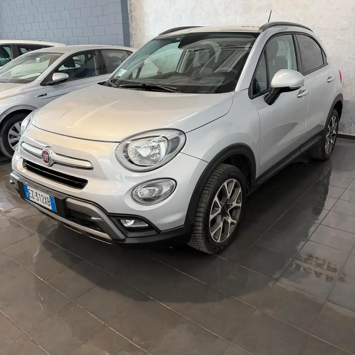 Usata Fiat 500X Cross Plus 140 CV (102 kW) 2015 Argento SUV