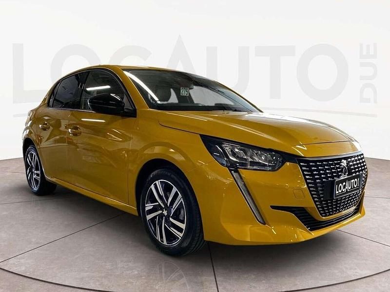 Usata Peugeot 208 Allure 75 CV (55 kW) 2022 Giallo Utilitaria