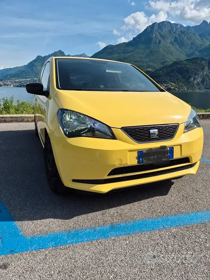 Usata Seat Mii Style 60 CV (44 kW) 2018 Giallo Utilitaria