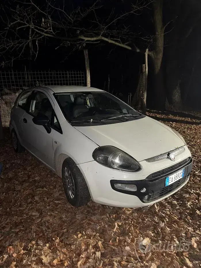 Usata Fiat Punto Evo 77 CV (56 kW) 2009 Bianco Utilitaria
