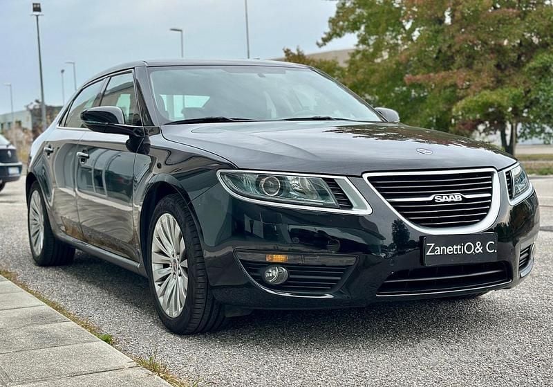 Usata Saab 9-5 Vector 180 CV (132 kW) 2010 Nero Berlina