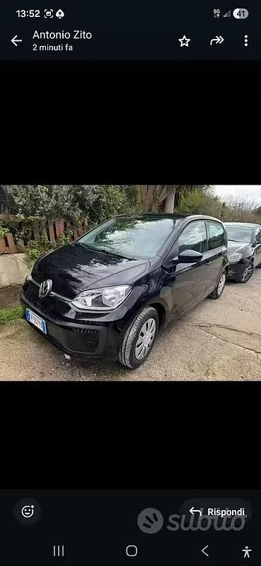 Usata VW up! 2018 Nero Utilitaria