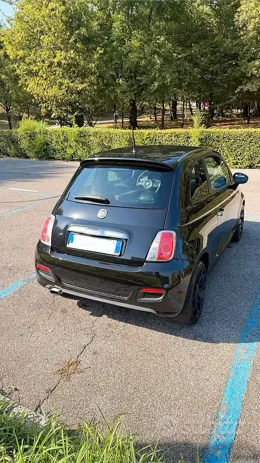 Usata Fiat 500S S 85 CV (62 kW) 2015 Nero Utilitaria