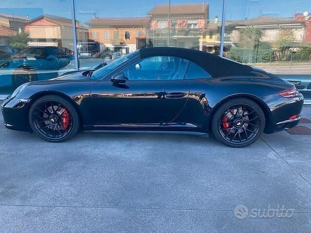 Usata Porsche 911 Carrera 4 Cabriolet 450 CV (330 kW) 2019 Nero Cabrio