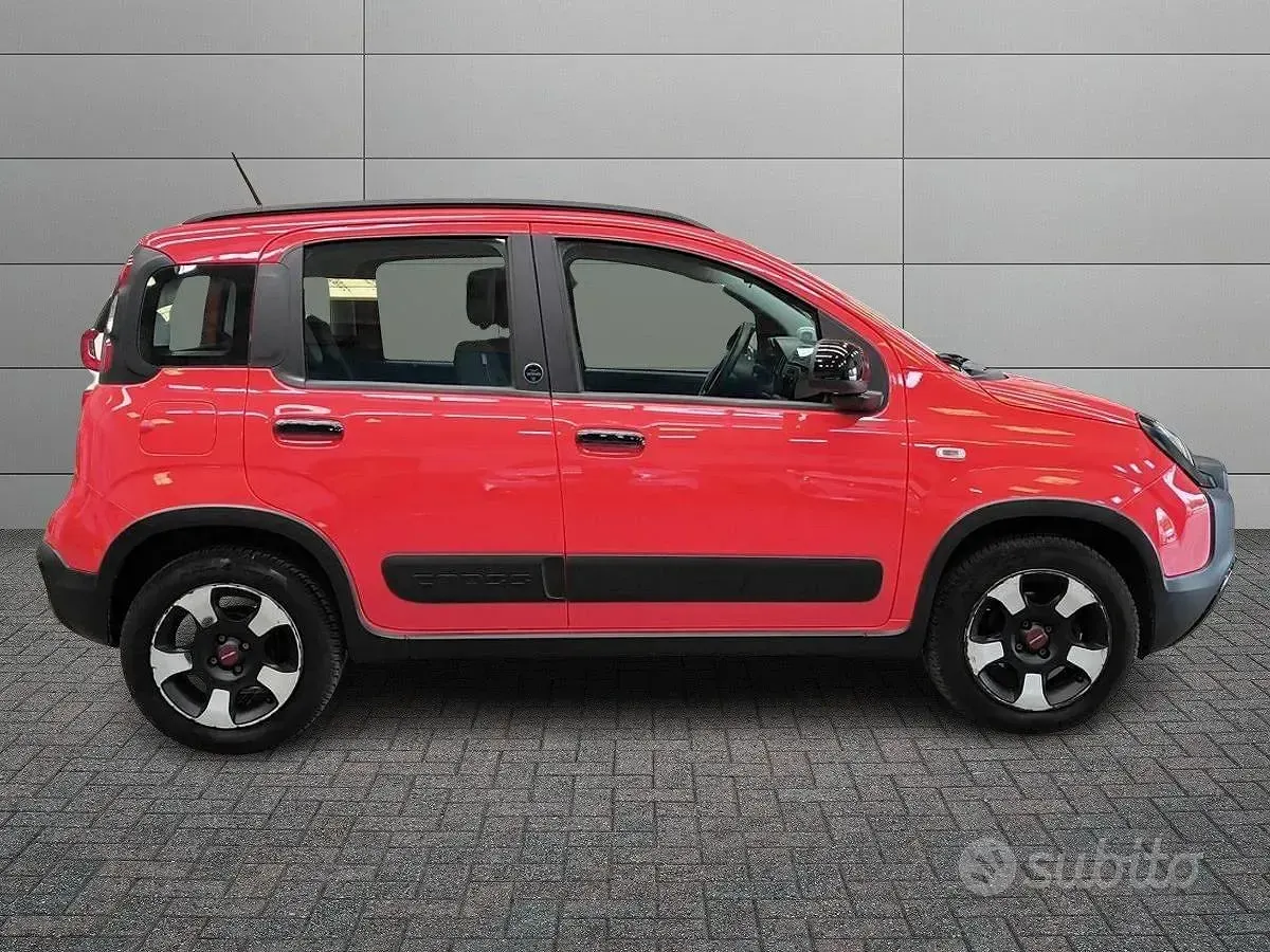 Usata Fiat Panda Cross 69 CV (50 kW) 2019 Rosso Utilitaria