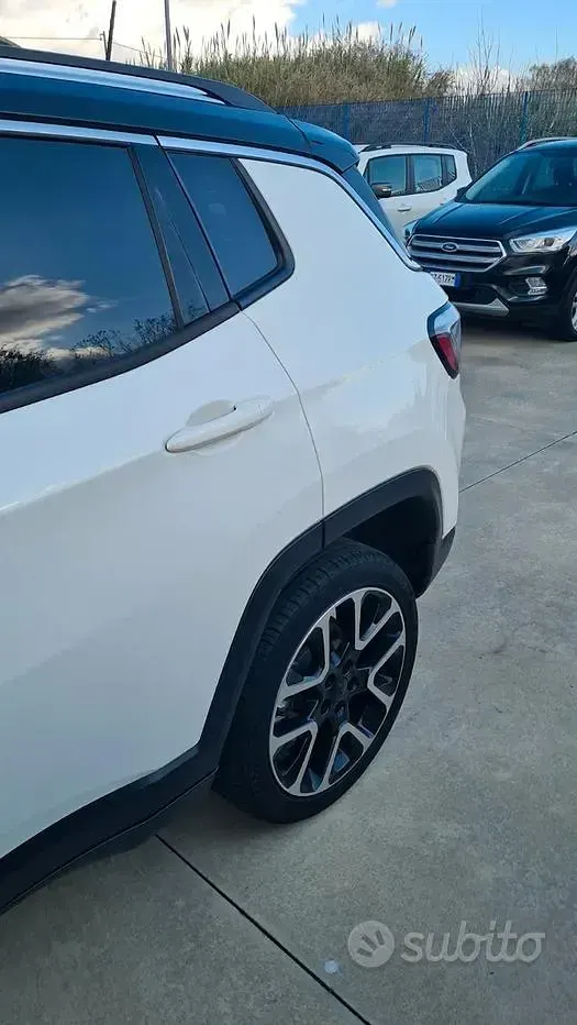Usata Jeep Compass Limited 140 CV (102 kW) 2020 Bianco SUV