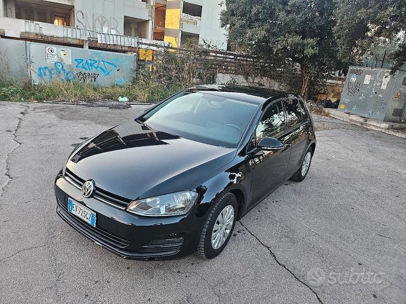 Usata VW Golf VII 105 CV (77 kW) 2014 Nero Berlina