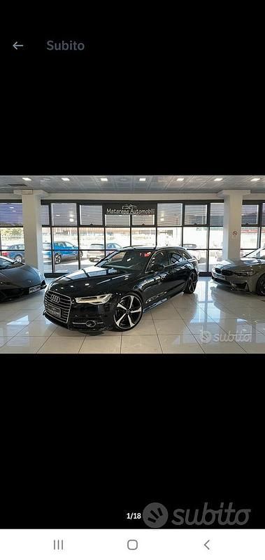 Usata Audi A6 S-Line 190 CV (139 kW) 2016 Nero Station wagon