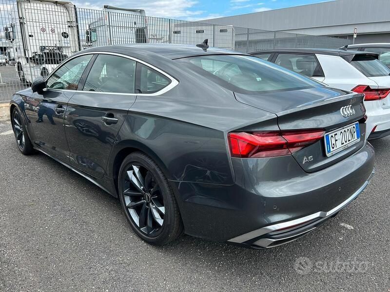 Usata Audi A5 204 CV (150 kW) 2021 Blu Coupé