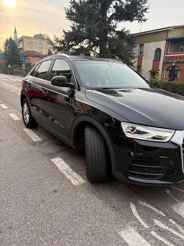 Usata Audi Q3 150 CV (110 kW) 2015 Nero SUV