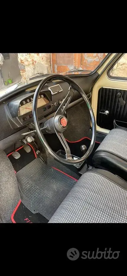 Usata Fiat Cinquecento 1960 Bianco Utilitaria
