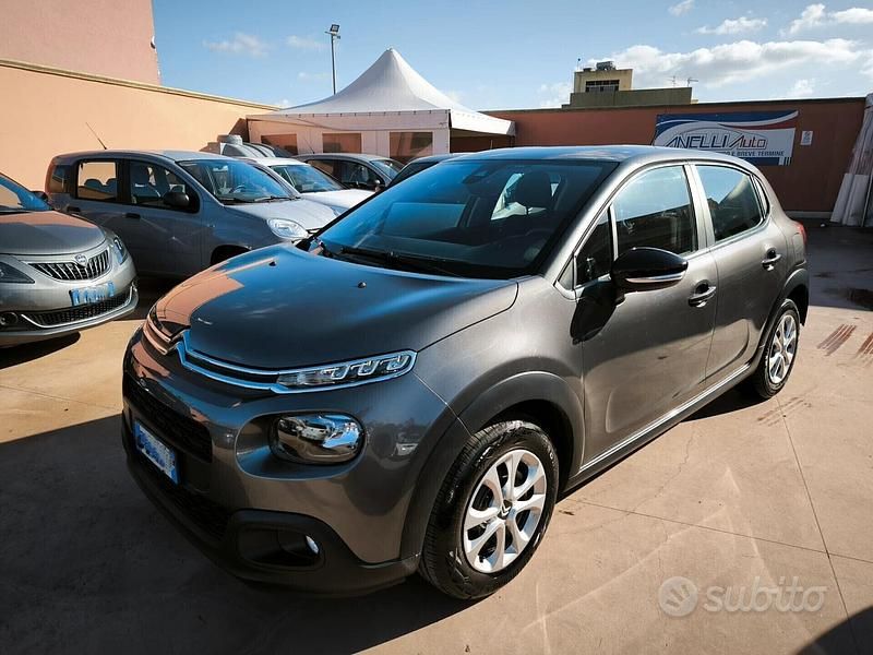 Usata Citroën C3 Feel 83 CV (61 kW) 2019 Grigio Berlina