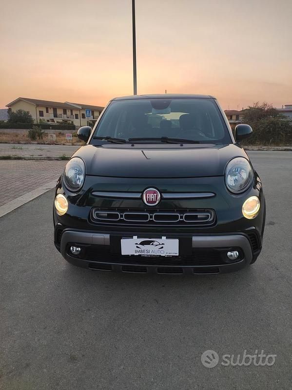 Usata Fiat 500L Cross 120 CV (88 kW) 2019 Verde Monovolume