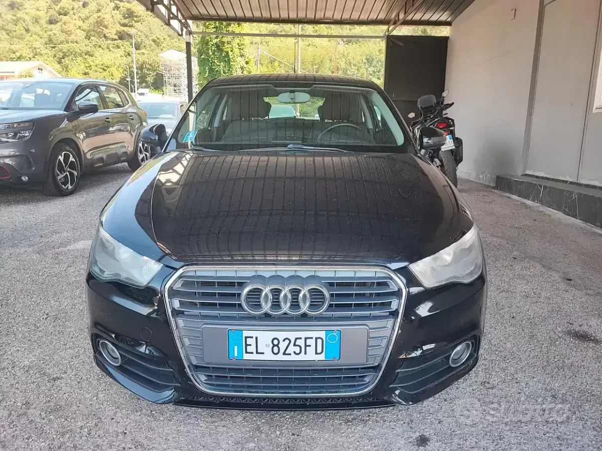 Usata Audi A1 Ambition 86 CV (63 kW) 2012 Nero Utilitaria