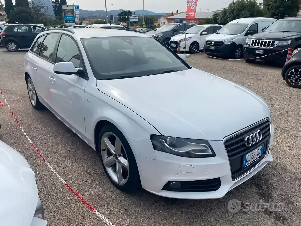 Usata Audi A4 Advanced 143 CV (105 kW) 2011 Bianco Berlina