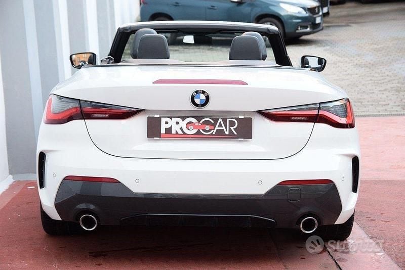 Usata BMW 420 M Sport 190 CV (139 kW) 2021 Bianco Cabrio