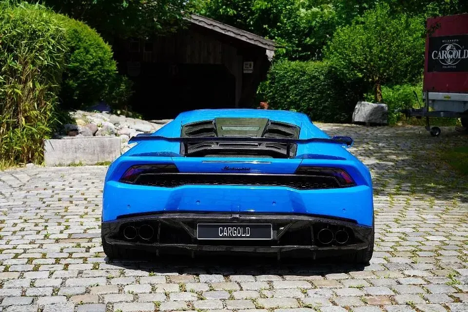 Usata Lamborghini Huracán 650 CV (478 kW) 2016 Blu Coupé