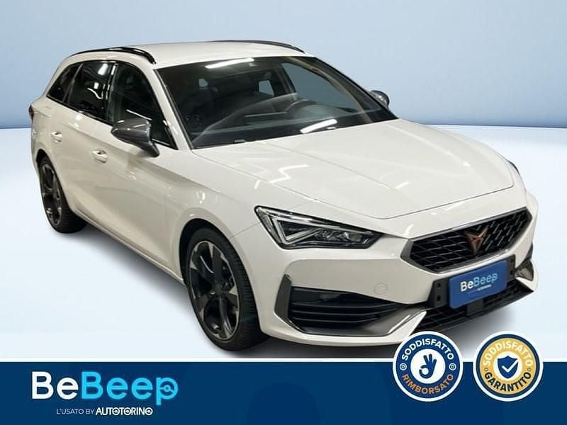 Usata Cupra Leon 150 CV (110 kW) 2024 Bianco pastello Station wagon