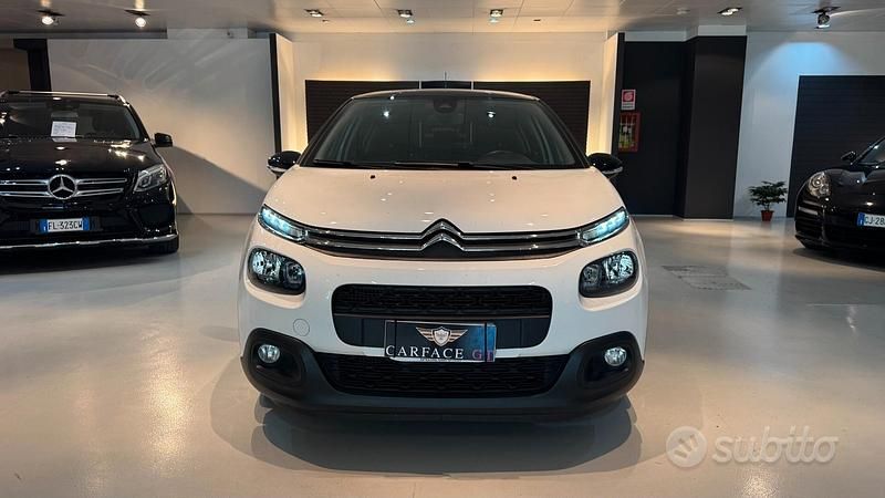 Usata Citroën C3 75 CV (55 kW) 2018 Bianco Utilitaria